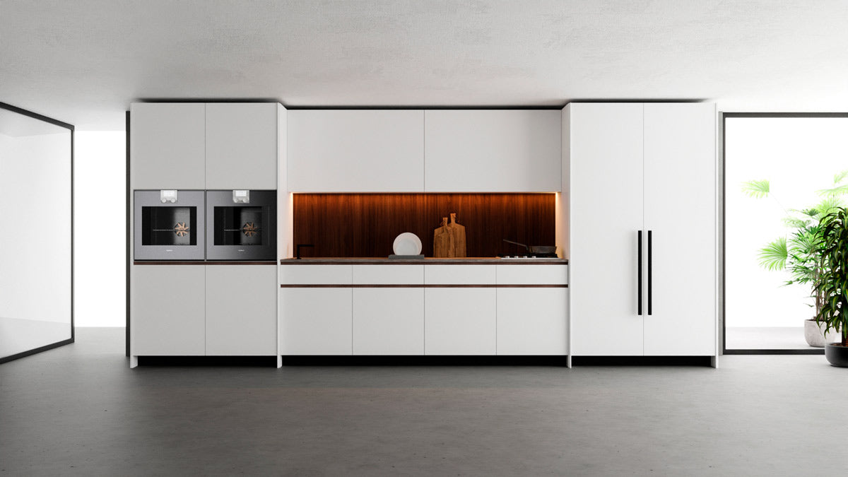 Cozinha Profilo Marcato — vista alternativa com régua linear horizontal
