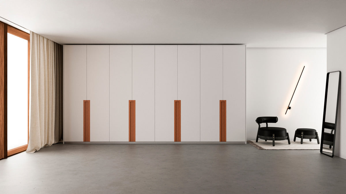 Dormitório Rustica Marcato — ambiente em pintura microtextura