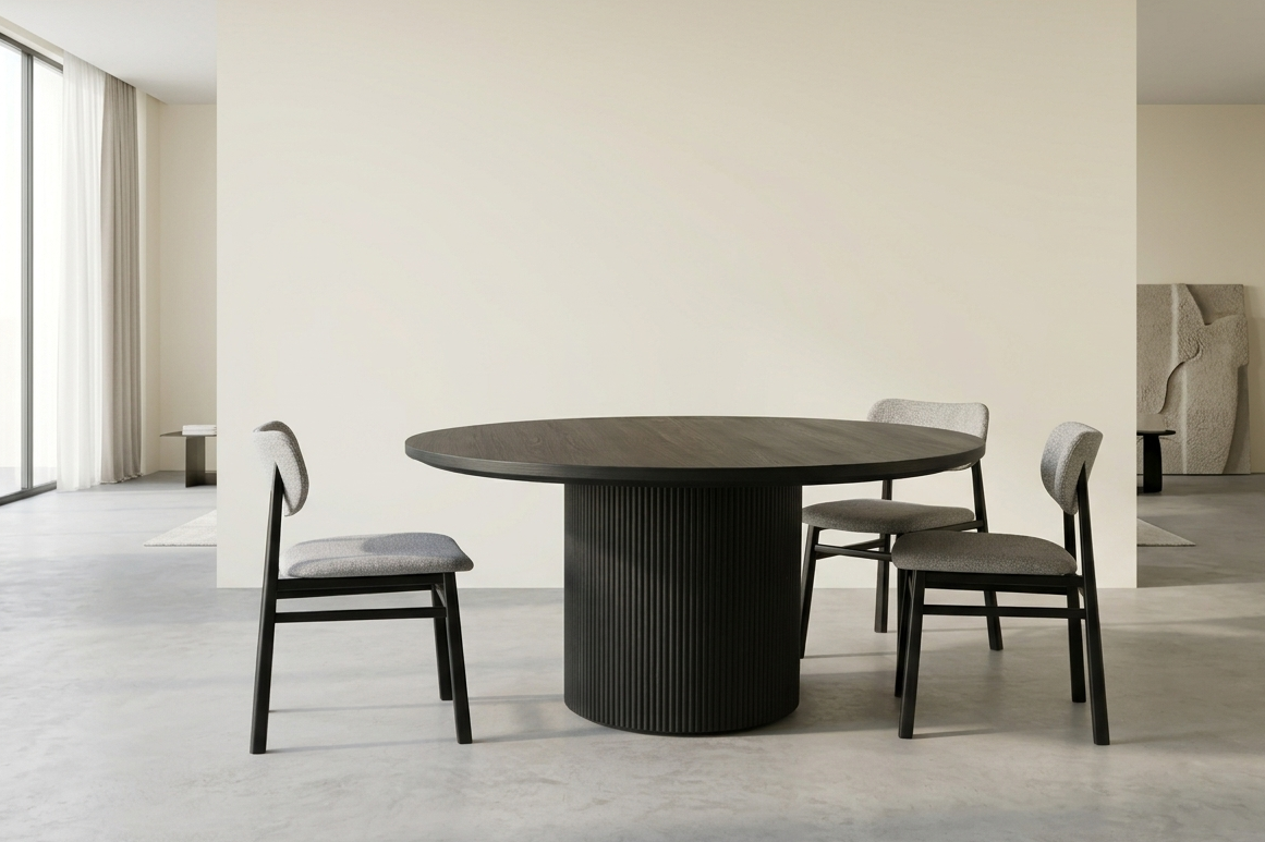 Mesa Luna Canelada Marcato — vista alternativa em ambiente premium