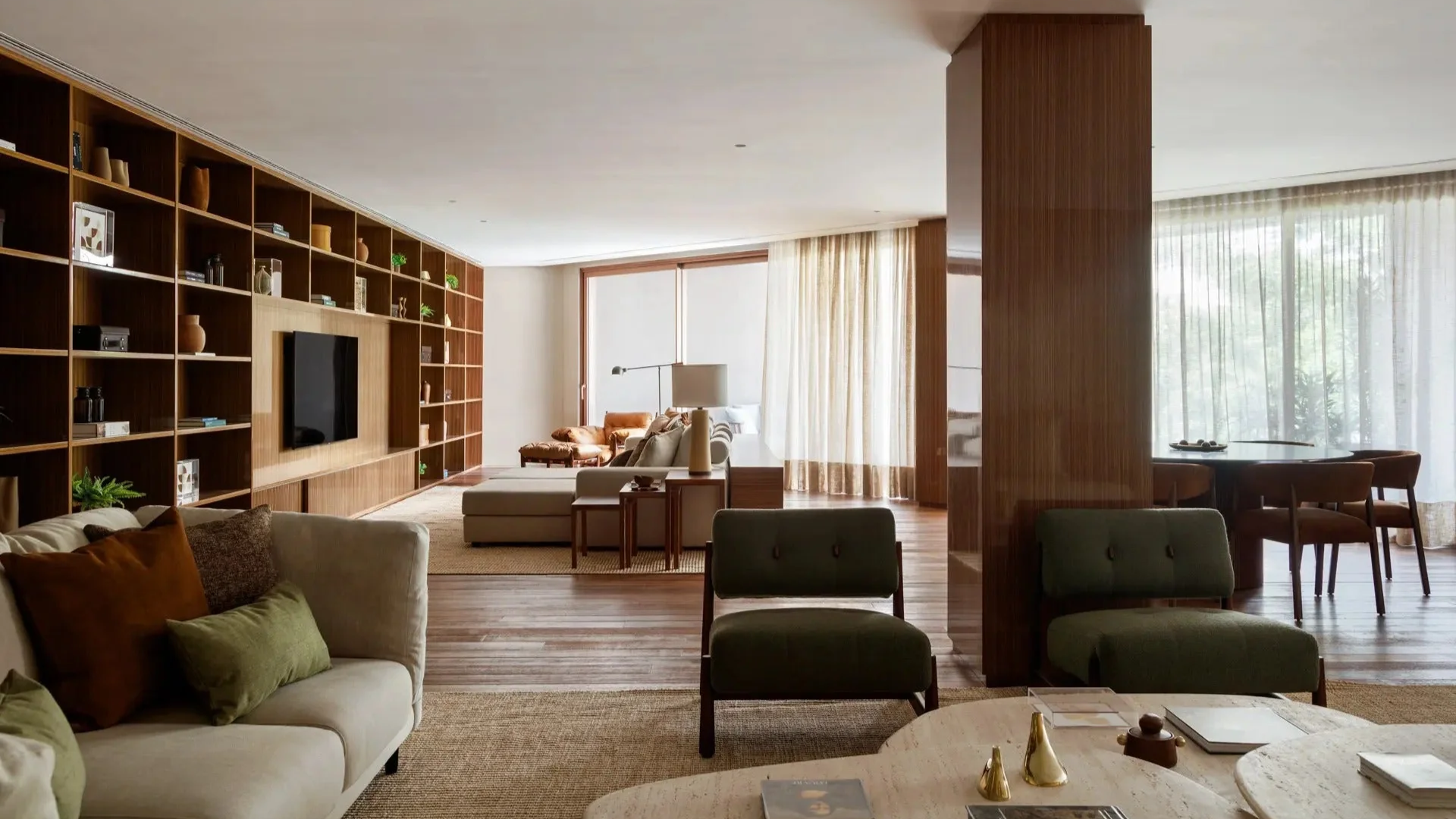 Apartamento em Alto Brilho: quando o acabamento unifica o projeto
