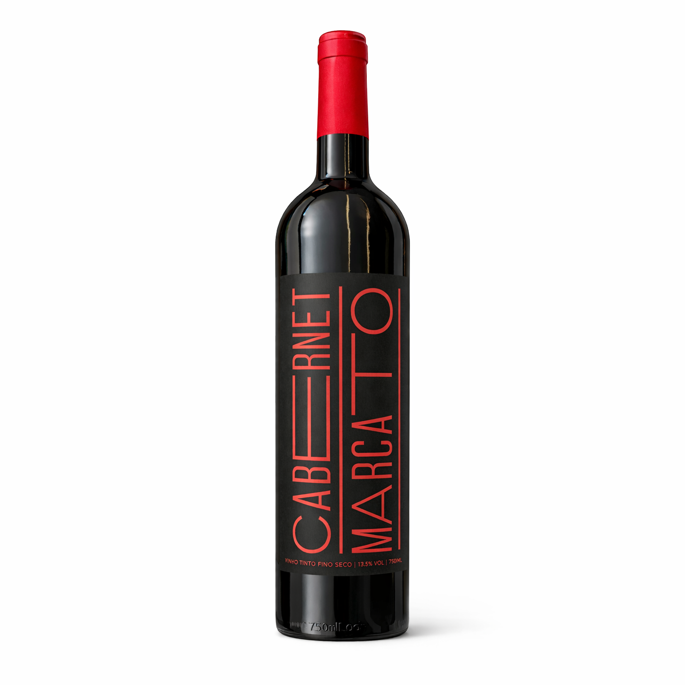 Cabernet Marcato 2024 vinho assinado pelo enólogo Felipe Beber, lote 0001 com máximo de 200 garrafas, edição limitada